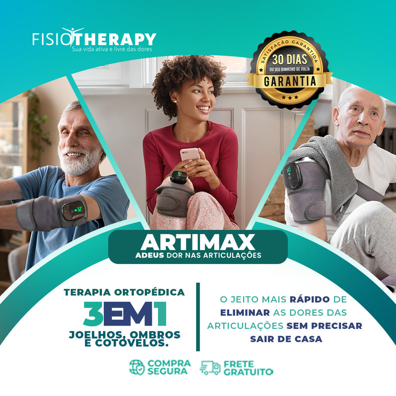 ARTIMax™ Terapia Ortopédica 3 em 1 - Joelho, Cotovelo e Ombro