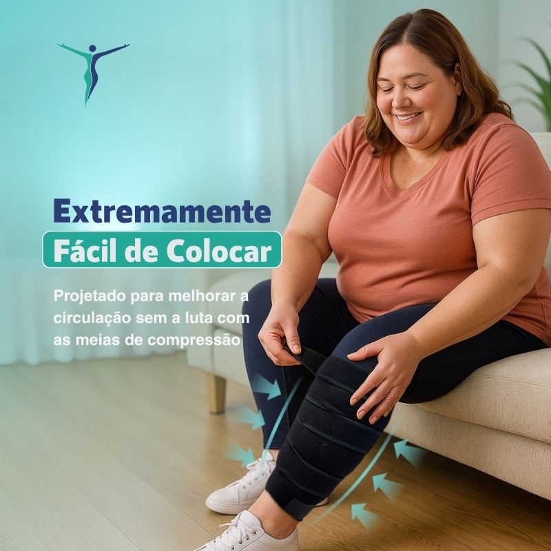 Faixa de Compressão para Circulação nas Pernas