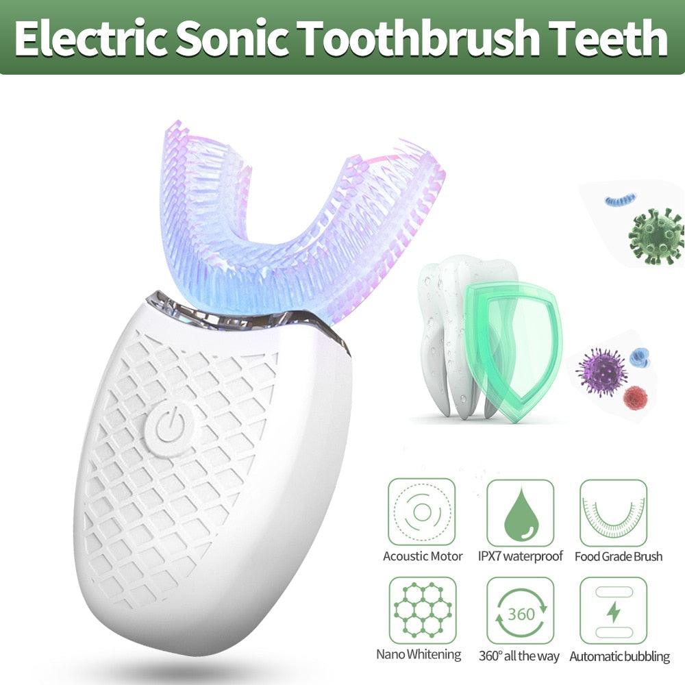 Escova de Dentes Elétrica 360º